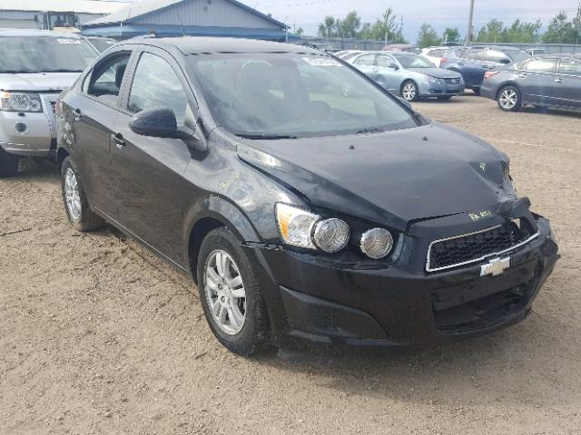 1G1JA5SH5C4182222 - 2012 CHEVROLET SONIC LS 黑色 照片 1