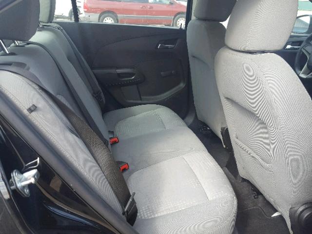 1G1JA5SH5C4182222 - 2012 CHEVROLET SONIC LS 黑色 照片 6