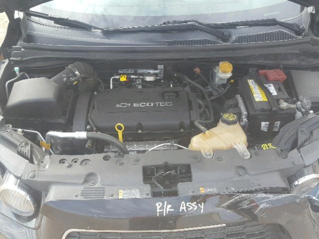 1G1JA5SH5C4182222 - 2012 CHEVROLET SONIC LS 黑色 照片 7