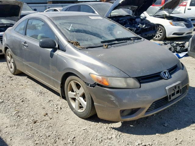 2HGFG12817H501176 - 2007 HONDA CIVIC EX CHARCOAL photo 1