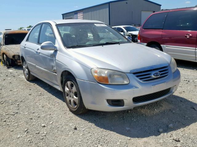 KNAFE121675419505 - 2007 KIA SPECTRA EX SILVER photo 1