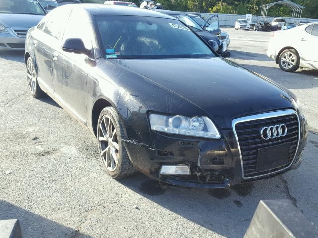 WAUSG74F89N018609 - 2009 AUDI A6 BLACK photo 1