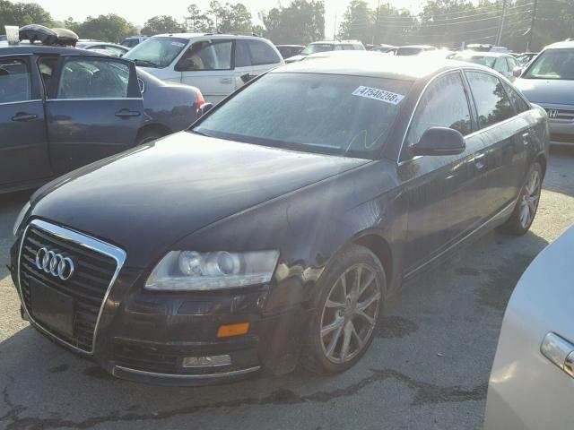 WAUSG74F89N018609 - 2009 AUDI A6 BLACK photo 2