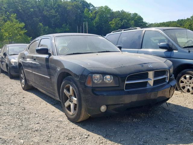 2B3CA3CVXAH108448 - 2010 DODGE CHARGER SX BLACK photo 1