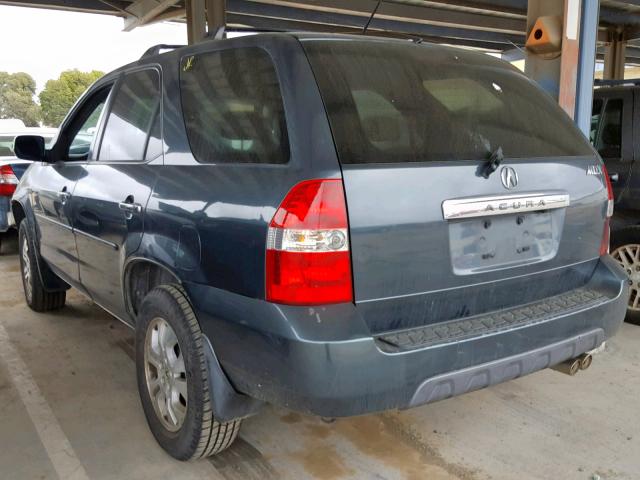 2HNYD18873H533223 - 2003 ACURA MDX TOURIN BLUE photo 3