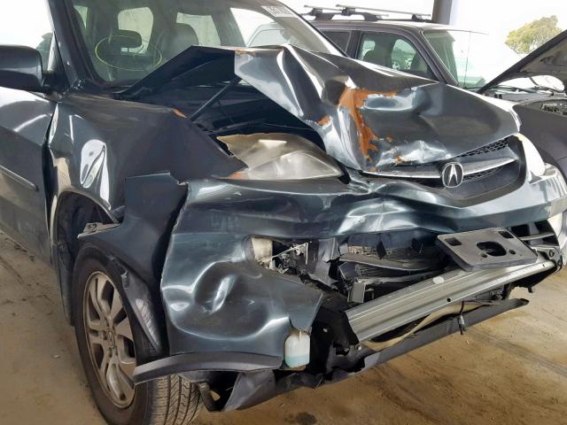 2HNYD18873H533223 - 2003 ACURA MDX TOURIN BLUE photo 9