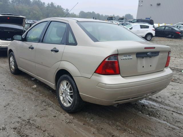 1FAFP34N87W243887 - 2007 FORD FOCUS ZX4 GRAY photo 3