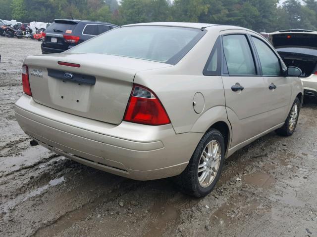 1FAFP34N87W243887 - 2007 FORD FOCUS ZX4 GRAY photo 4