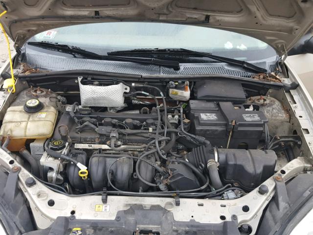 1FAFP34N87W243887 - 2007 FORD FOCUS ZX4 GRAY photo 7