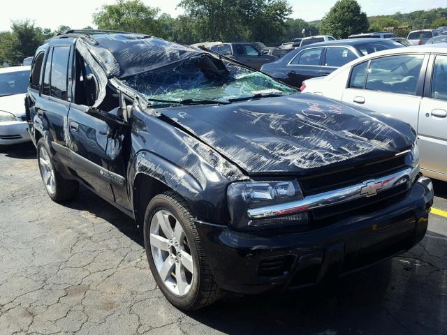 1GNDS13S042368694 - 2004 CHEVROLET TRAILBLAZE BLACK photo 1