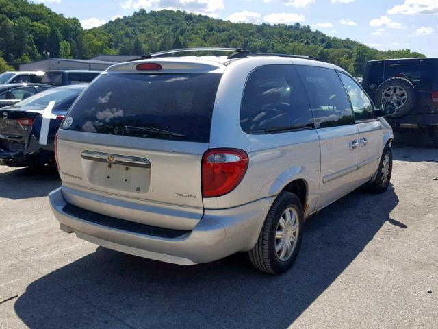 2A4GP54L07R222348 - 2007 CHRYSLER TOWN & COU 银色 照片 4