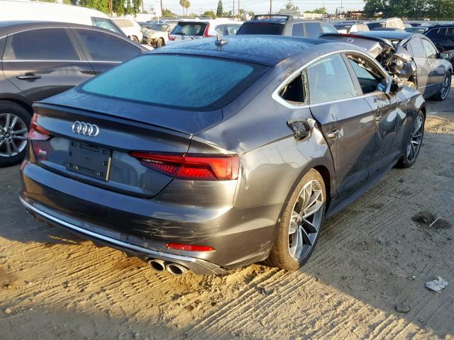 WAUC4CF55KA002178 - 2019 AUDI S5 PRESTIG GRAY photo 4