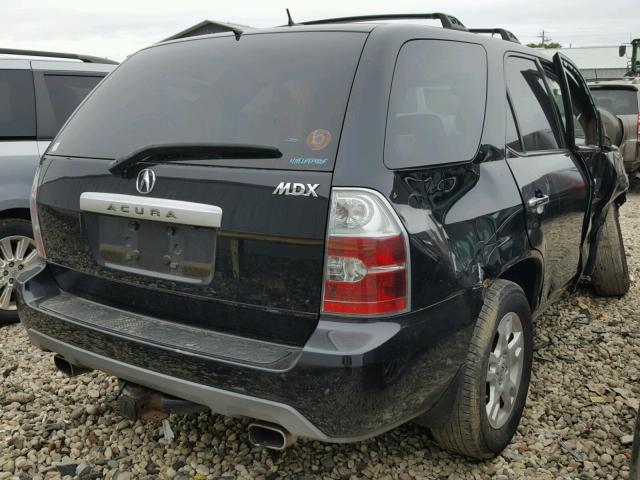 2HNYD18905H531678 - 2005 ACURA MDX TOURIN BLACK photo 4