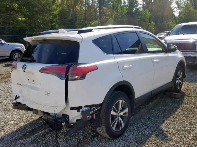 JTMRFREVXJD243968 - 2018 TOYOTA RAV4 ADVEN WHITE photo 4