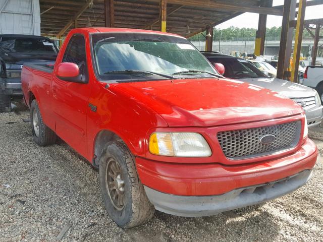 1FTZF17221NB10538 - 2001 FORD F150 RED photo 1