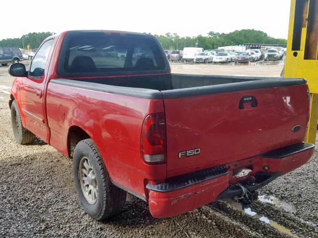 1FTZF17221NB10538 - 2001 FORD F150 RED photo 3