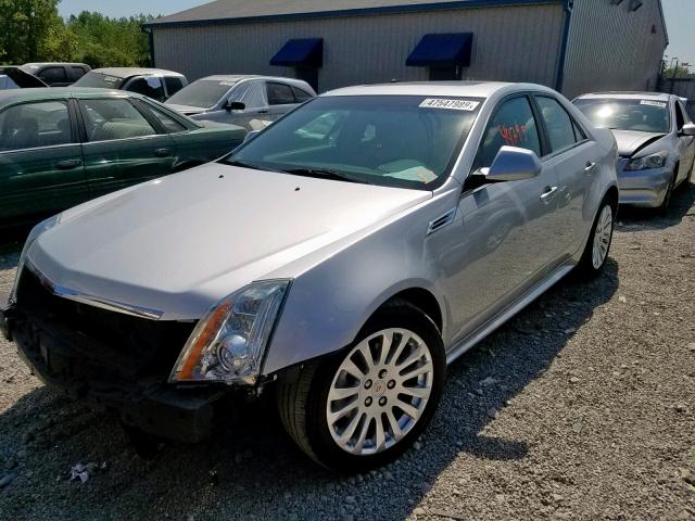 1G6DL5EG8A0129197 - 2010 CADILLAC CTS PERFOR SILVER photo 2