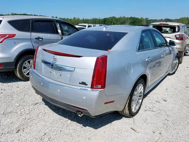 1G6DL5EG8A0129197 - 2010 CADILLAC CTS PERFOR SILVER photo 4