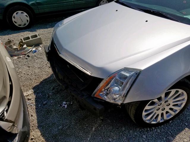 1G6DL5EG8A0129197 - 2010 CADILLAC CTS PERFOR SILVER photo 9