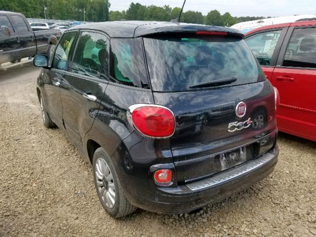 ZFBCFABH2EZ013262 - 2014 FIAT 500L EASY BLACK photo 3