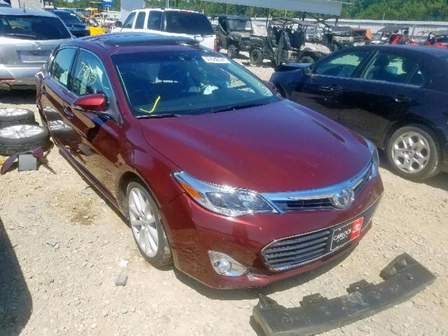 4T1BK1EB9DU073140 - 2013 TOYOTA AVALON BAS MAROON photo 1