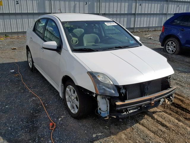 3N1AB6APXCL673711 - 2012 NISSAN SENTRA 2.0 WHITE photo 1