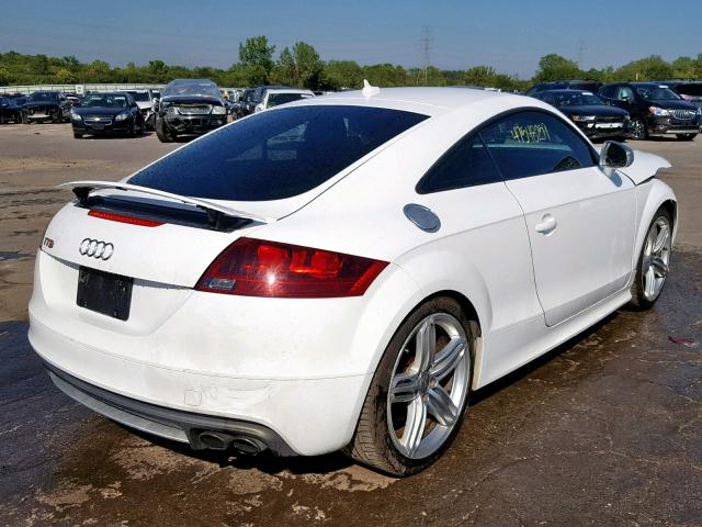 TRUB1AFK5A1016166 - 2010 AUDI TTS PREMIU WHITE photo 4