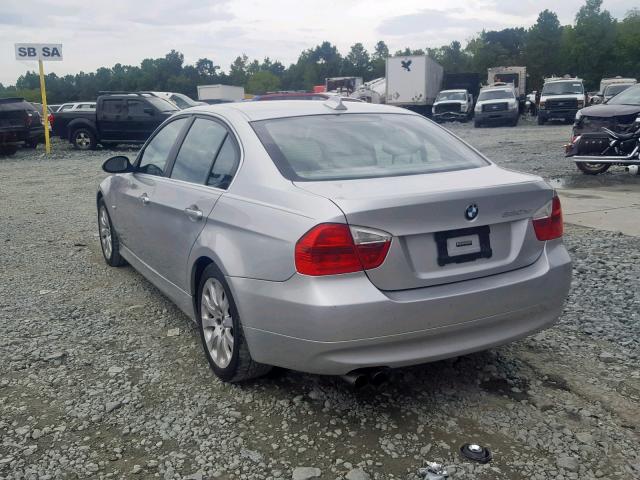 WBAVD33506KV60677 - 2006 BMW 330 XI WHITE photo 3