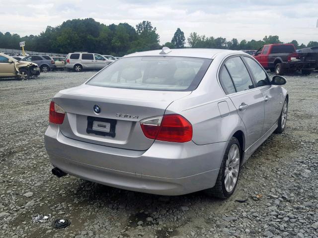 WBAVD33506KV60677 - 2006 BMW 330 XI WHITE photo 4