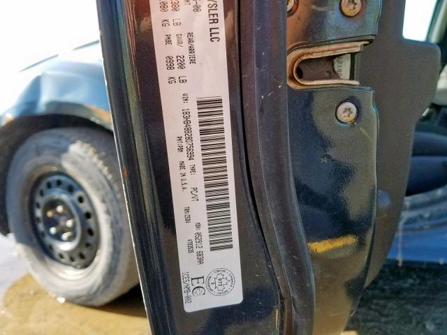 1B3HB48B28D756994 - 2008 DODGE CALIBER SX CHARCOAL photo 10