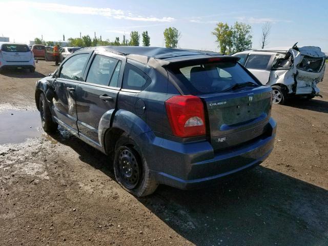 1B3HB48B28D756994 - 2008 DODGE CALIBER SX CHARCOAL photo 3