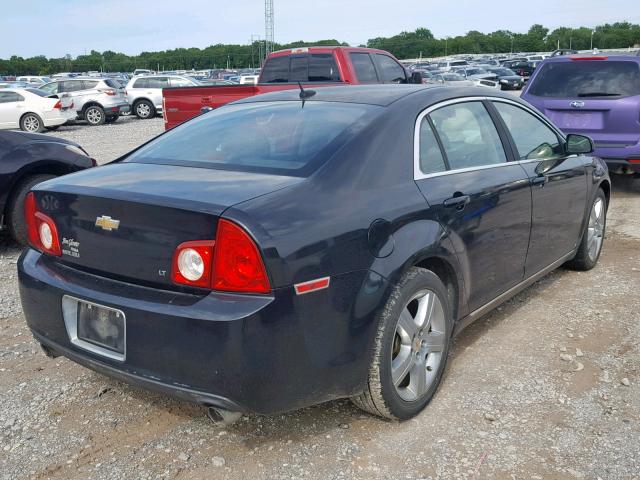 1G1ZJ577794250449 - 2009 CHEVROLET MALIBU 2LT BLACK photo 4