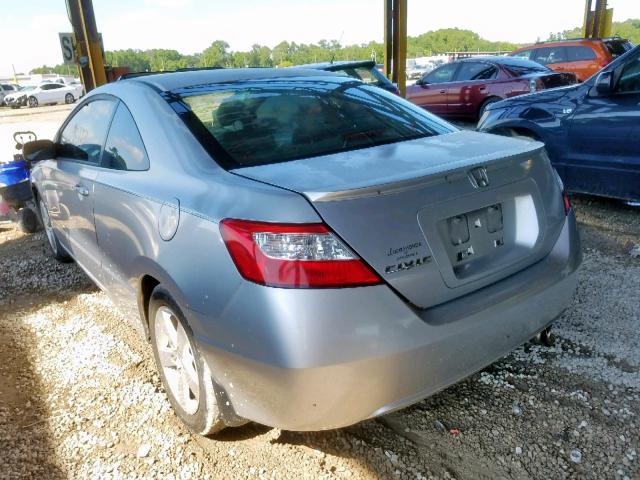 2HGFG12806H584503 - 2006 HONDA CIVIC EX SILVER photo 3