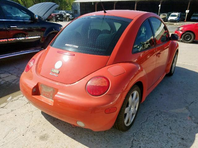 3VWDD21C63M438384 - 2003 VOLKSWAGEN NEW BEETLE ნარინჯისფერი ფოტო 4