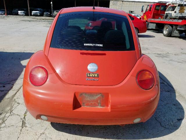 3VWDD21C63M438384 - 2003 VOLKSWAGEN NEW BEETLE ნარინჯისფერი ფოტო 9