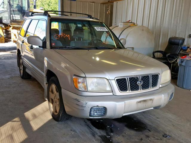JF1SF65661H731984 - 2001 SUBARU FORESTER S Արծաթագույն լուսանկար 1