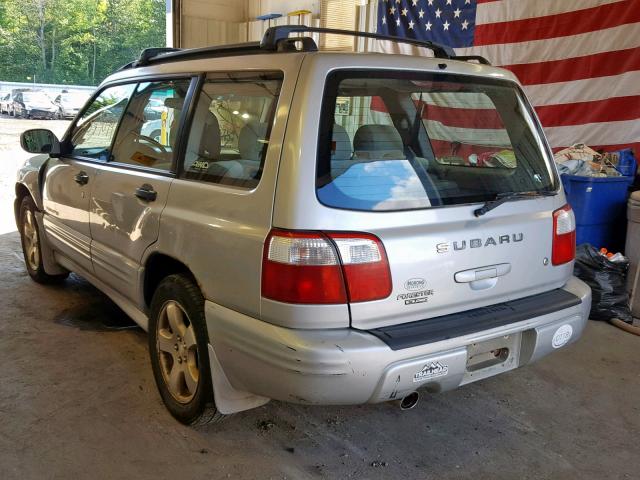 JF1SF65661H731984 - 2001 SUBARU FORESTER S Արծաթագույն լուսանկար 3