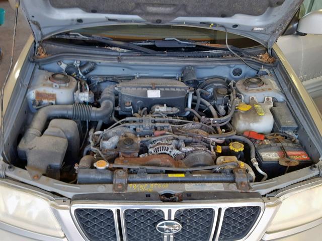 JF1SF65661H731984 - 2001 SUBARU FORESTER S Արծաթագույն լուսանկար 7