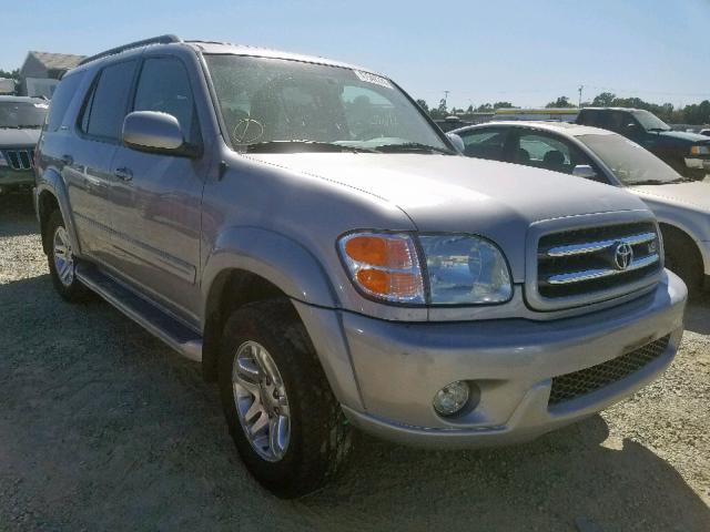 5TDBT48A94S222740 - 2004 TOYOTA SEQUOIA LI SILVER photo 1