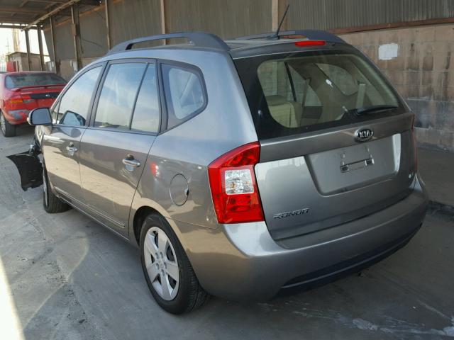 KNAHG8C93A7302993 - 2010 KIA RONDO LX GRAY photo 3