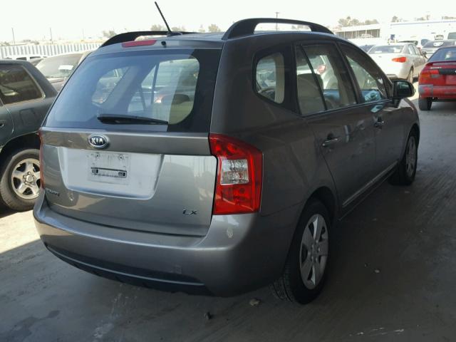 KNAHG8C93A7302993 - 2010 KIA RONDO LX GRAY photo 4