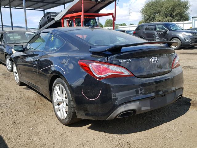 KMHHU6KJ1FU122167 - 2015 HYUNDAI GENESIS CO BLACK photo 3