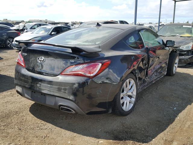 KMHHU6KJ1FU122167 - 2015 HYUNDAI GENESIS CO BLACK photo 4