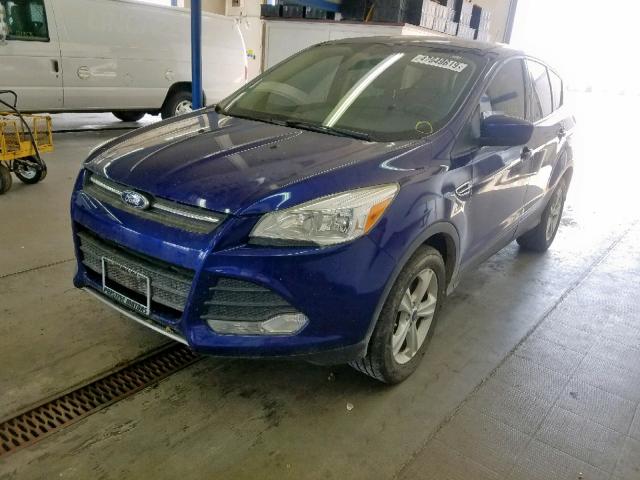 1FMCU9G99DUA14449 - 2013 FORD ESCAPE SE BLUE photo 2