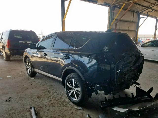 2T3WFREV7JW496896 - 2018 TOYOTA RAV4 ADVEN BLACK photo 3