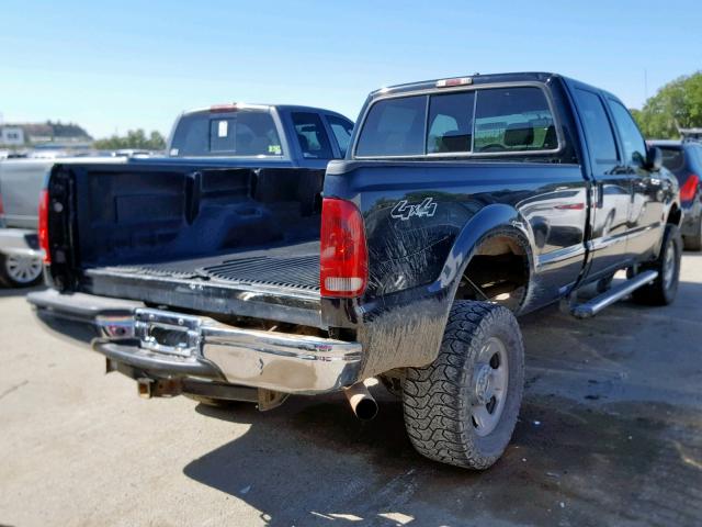 1FTWW31Y46EC38797 - 2006 FORD F350 SRW S BLACK photo 4