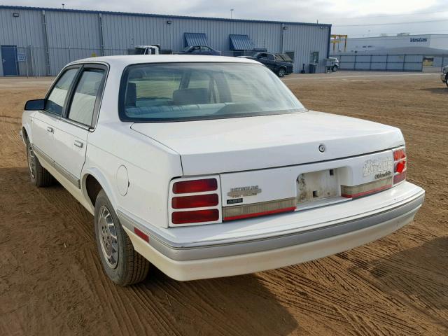 1G3AG55M7R6421443 - 1994 OLDSMOBILE CUTLASS CI WHITE photo 3