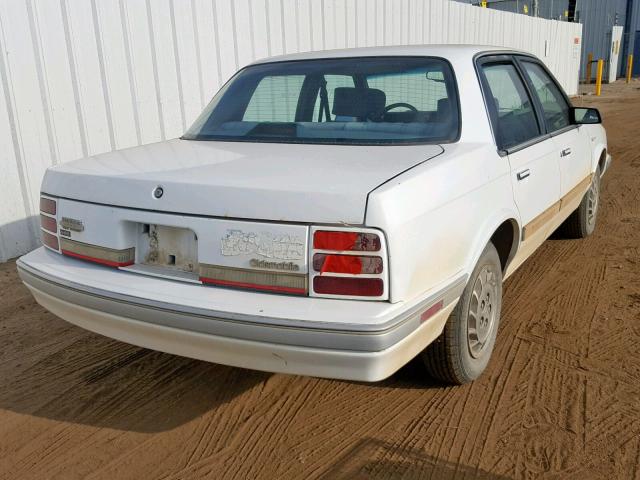 1G3AG55M7R6421443 - 1994 OLDSMOBILE CUTLASS CI WHITE photo 4