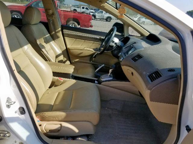 1HGFA16978L030837 - 2008 HONDA CIVIC EXL Ağ foto 5