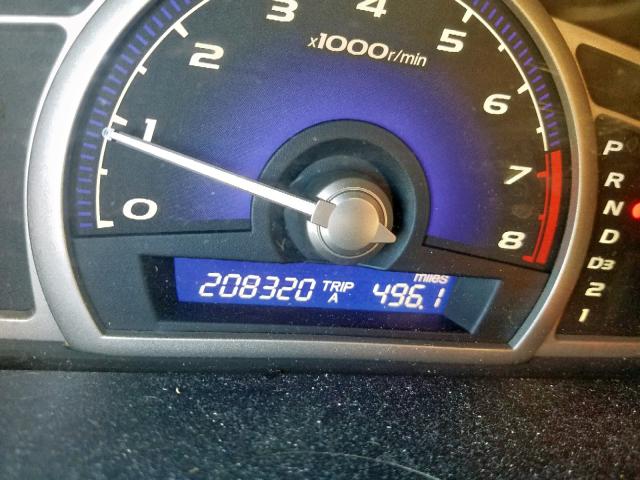 1HGFA16978L030837 - 2008 HONDA CIVIC EXL Ağ foto 8